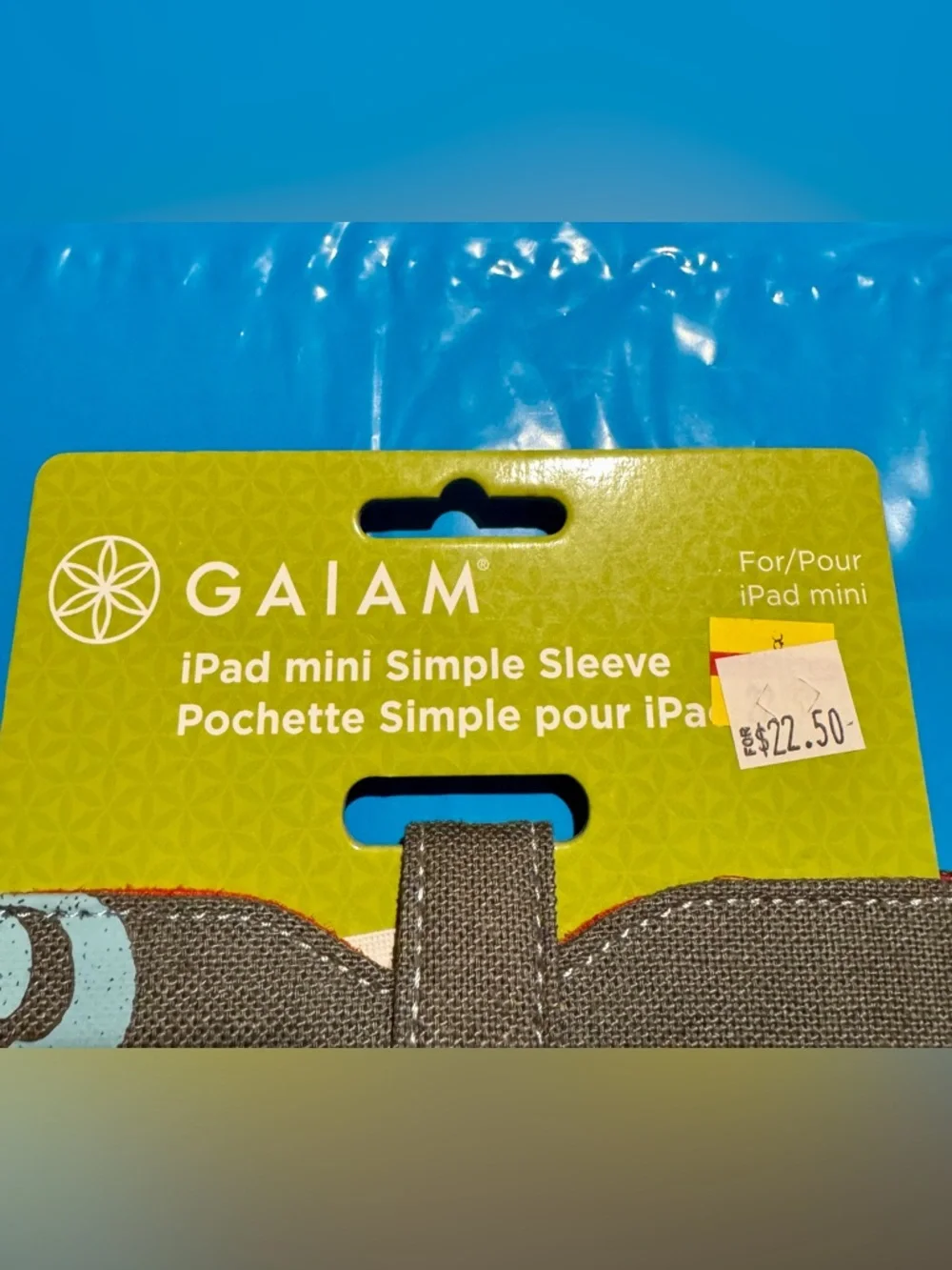 🌸NWT Set of 2 Gaiam iPad Mini Simple Sleeves